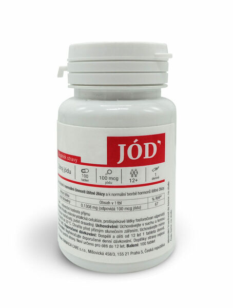 Red health care Jód 100 tablet porovnat ceny
