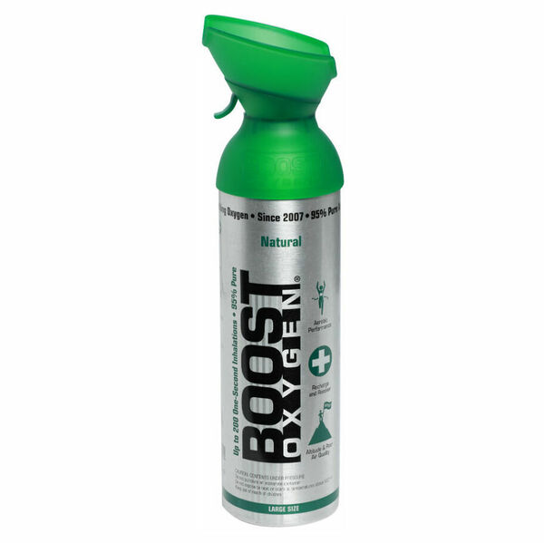 BOOST OXYGEN Natural inhalační kyslík v plechovce 10 l porovnat ceny