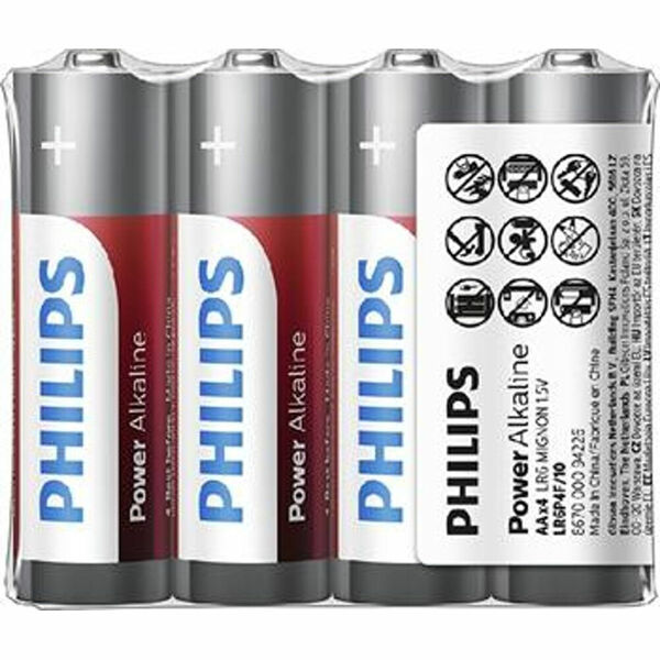 PHILIPS LR6P4F/10 tužkové baterie 4 kusy porovnat ceny