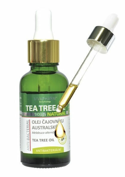 Vivaco 100% Přírodní olej Tea Tree Oil s pipetou 30 ml porovnat ceny
