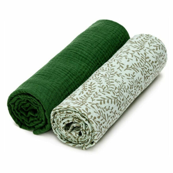 T-TOMI Bio mušelínové pleny Olive 65 x 65 cm 2 ks porovnat ceny