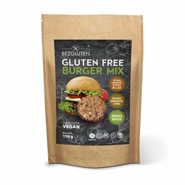 BEZGLUTEN Burger mix vegan bez lepku 150 g porovnat ceny