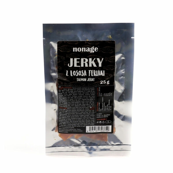NONAGE Jerky z lososa teriaki 25 g porovnat ceny