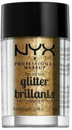 NYX Professional Makeup Face & Body Glitter třpytky na obličej i tělo - odstín Bronze 2.5 g porovnat ceny