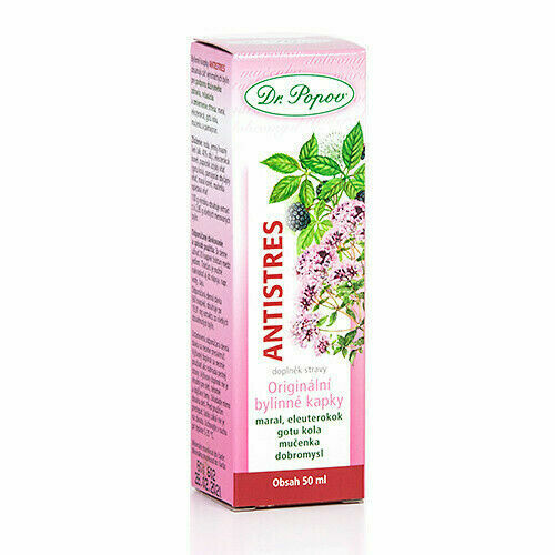Dr.Popov Kapky bylinné Antistres 50ml porovnat ceny