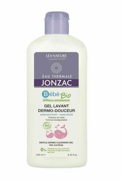 JONZAC Bébé Dětský čisticí gel na vlasy a tělo BIO 250 ml porovnat ceny