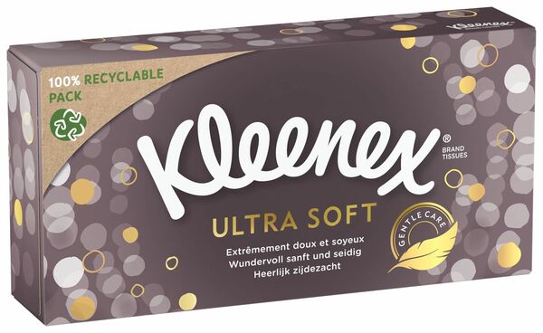 Kleenex Papírové kapesníky Ultra Soft Box 72ks porovnat ceny