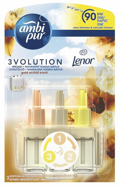 Ambi Pur  AmbiPur 3Volution Gold Orchid náhradní náplň 20ml porovnat ceny
