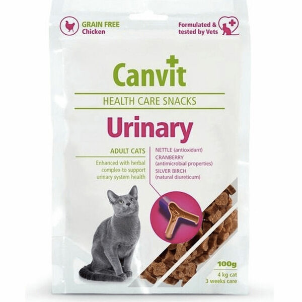 CANVIT Snacks Urinary pro kočky 100 g porovnat ceny