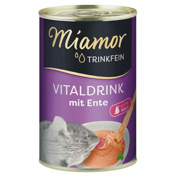 MIAMOR Vital drink kachní nápoj pro kočky 135 ml porovnat ceny