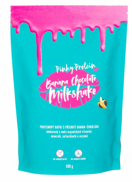 Pinky Protein Banana Chocolate Milkshake Protein 500g porovnat ceny