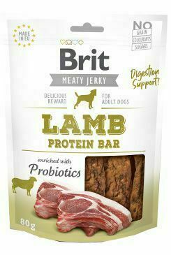 Brit Jerky Lamb Protein Bar 80g porovnat ceny