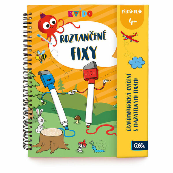 ALBI Kvído Roztančené fixy 4+ porovnání ceny