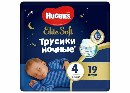 Huggies Elite Soft Pants OVN 4 Plenkové kalhotky 9-14kg 19ks porovnat ceny