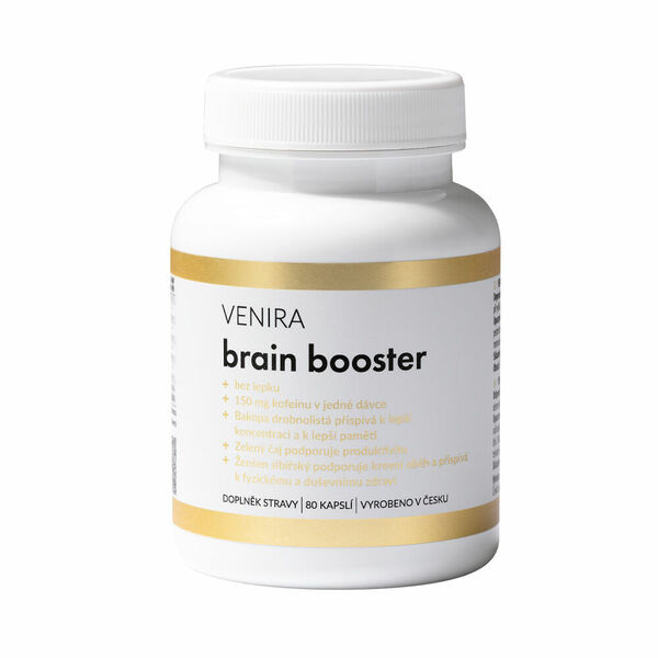 Venira Brain booster 80 kapslí porovnání ceny