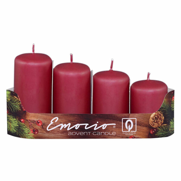 Z-TRADE Emocio Svíčky stupňované 40 mm Bordó 4 kusy porovnat ceny