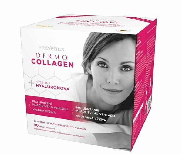DermoCollagen ProVenus příchuť pomeranč balení na 3 měsíce 90 sáčků porovnat ceny