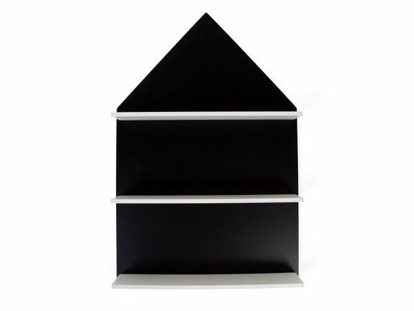 Childhome Tabule černá s poličkami Dům porovnat ceny