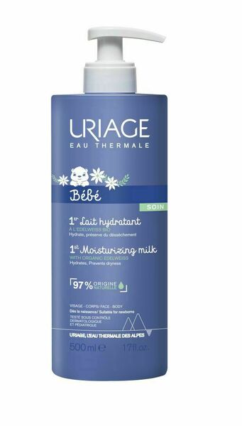 Uriage Bébé Hydratační tělové mléko pro nejmenší 500 ml porovnat ceny