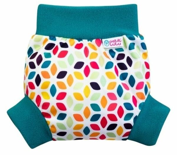Petit Lulu - pull-up svrchní kalhotky, vel.M, květinové kostky porovnat ceny
