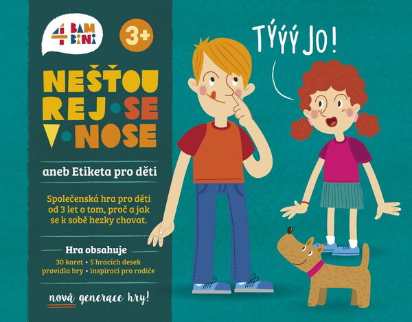 4bambini Nešťourej se v nose! aneb Etiketa pro děti - nová generace porovnat ceny