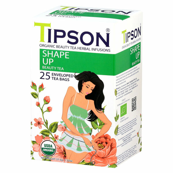 TIPSON Beauty tea shape up BIO 25 sáčků porovnat ceny