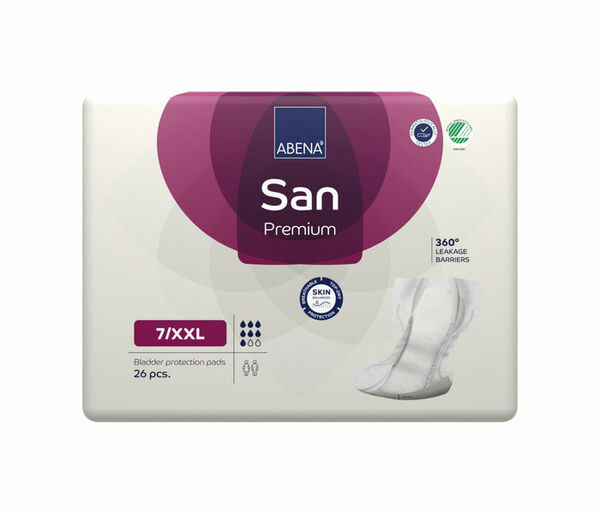 Abena San Premium 7 XXL inkontinenční pleny 26 ks porovnat ceny