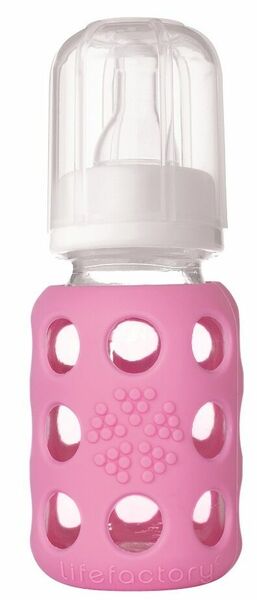 Lifefactory kojenecká láhev 120ml pink porovnat ceny