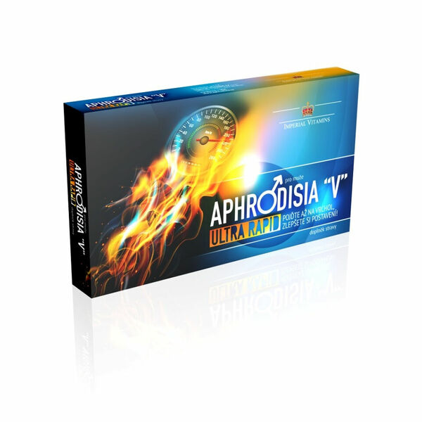 IMPERIAL VITAMINS Aphrodisia `V' pro muže Ultra rapid 10 kapslí porovnat ceny