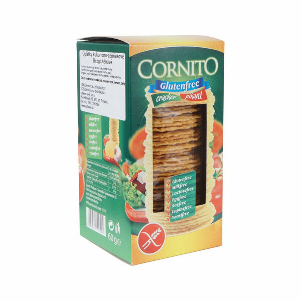 CORNITO Krekry pikantní bezlepkové 60 g porovnat ceny