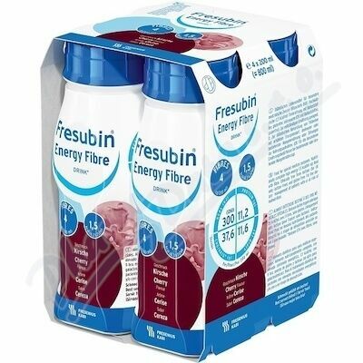 Fresubin Energy Fibre višeň por.sol.4x200ml porovnat ceny