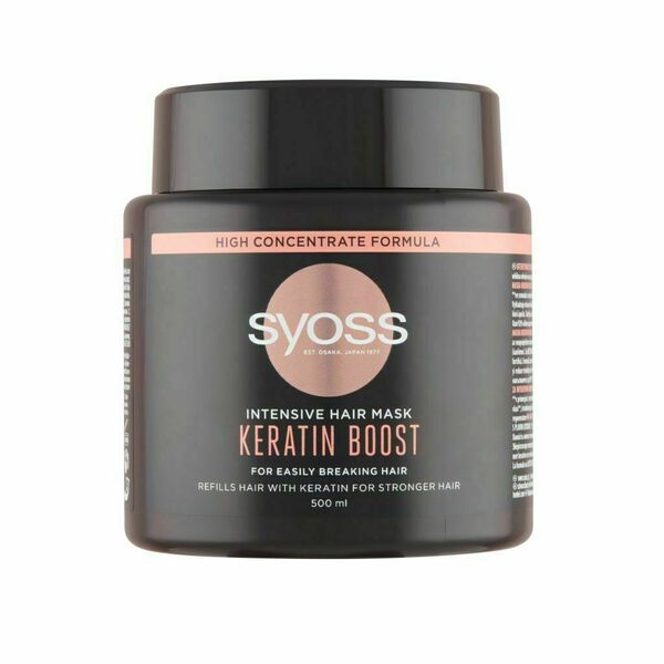 Syoss Keratin Boost intenzivní vlasová maska 500 ml porovnat ceny