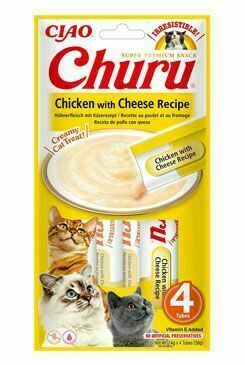 Churu Cat Chicken With Cheese Recipe 4x14g porovnat ceny