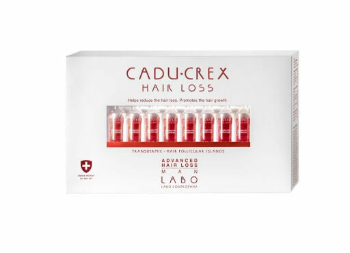 Cadu-Crex Ampule proti vypadávání vlasů pro muže, Advanced stage 40 ampulí porovnat ceny
