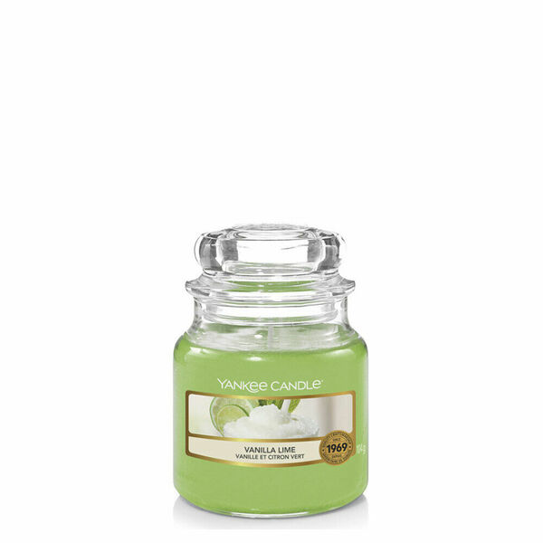 YANKEE CANDLE Classic malý Svíčka 104 g, Vůně: Vanilla Lime porovnat ceny