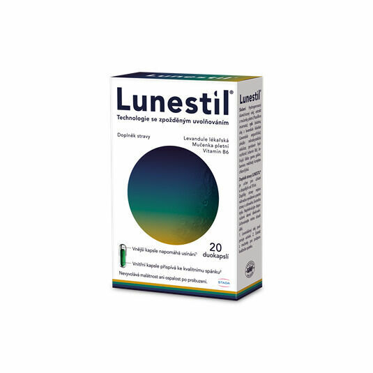 LUNESTIL 20 duokapslí s technologií zpožděného uvolňování porovnat ceny