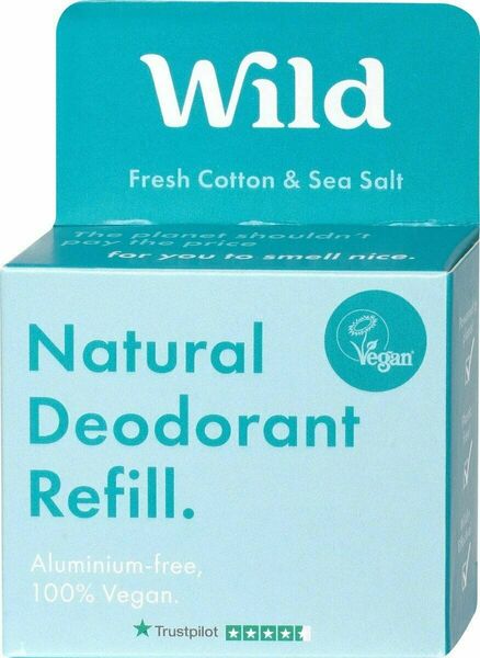Wild Náplň do deodorantu Fresh Cotton & Sea salt 40 g porovnat ceny