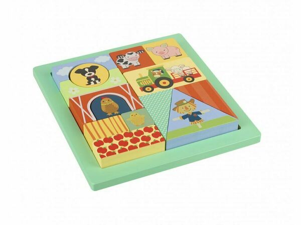 Orange Tree Toys Puzzle zvířátka na farmě porovnat ceny