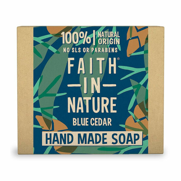 Faith in Nature Tuhé mýdlo Modrý cedr 100 g porovnat ceny