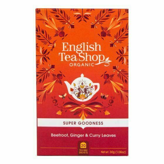 Čaj Červená řepa se zázvorem a kari 20 sáčků BIO ENGLISH TEA SHOP porovnat ceny