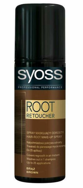 Syoss  Syos Root Retoucher Sprey Hnědý 120ml porovnat ceny