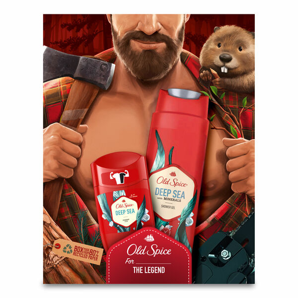 II. jakost Old Spice Lumberjack Dárková sada pro muže 2 ks porovnat ceny