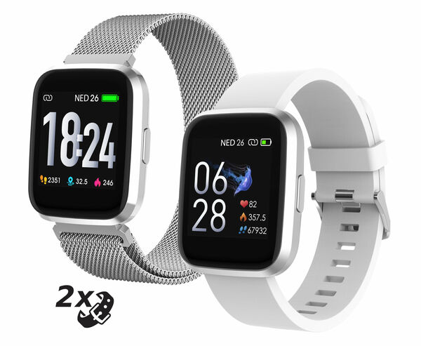 iGET Chytré hodinky FIT F30 Silver porovnat ceny