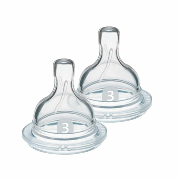 Philips AVENT Dudlík silik.Airflex 3otv.stř.průtok 2ks porovnat ceny