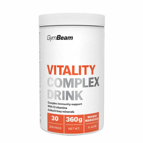 GymBeam Vitality Complex Drink, zelené jablko 360g porovnat ceny