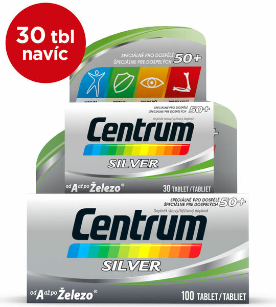 Centrum Silver Spring 130 tablet porovnat ceny