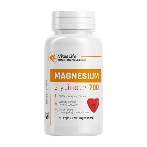 VitasLife Magnesium Glycinate 700mg 90 kapslí porovnat ceny