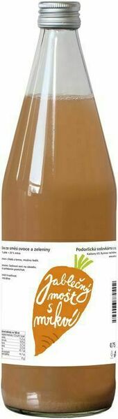 Podorlická sodovkárna Jablečný mošt s mrkví 0.3 l porovnat ceny
