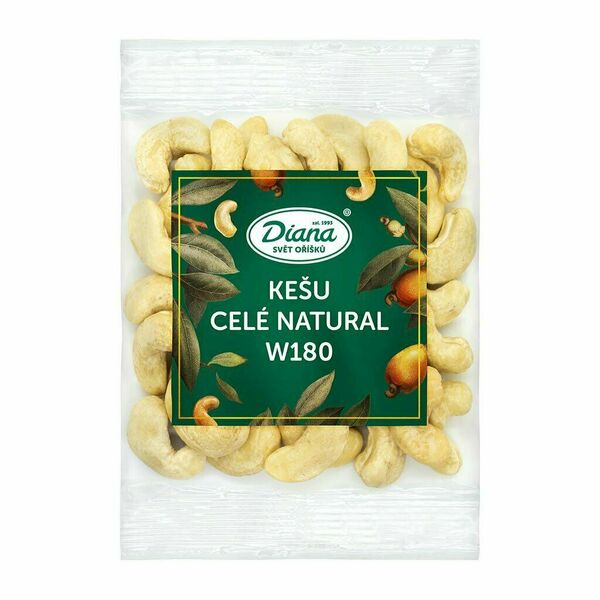 Diana Company Kešu celé natural W180 100g porovnat ceny
