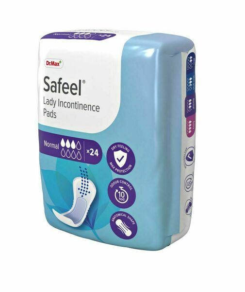 Dr.Max Safeel Lady Incontinence Pads Normal inkontinenční vložky 24 ks porovnat ceny